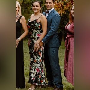 ❤️ 90’s/ Y2K Sue Wong floor length Silk Evening Dress. 10